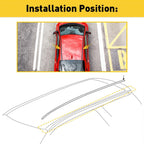 2X Front Side Marker Amber LED Lights for Chevy Blazer (2019–2024)