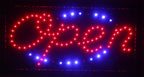 LED Open Window Sign for Home Decor (Neon)