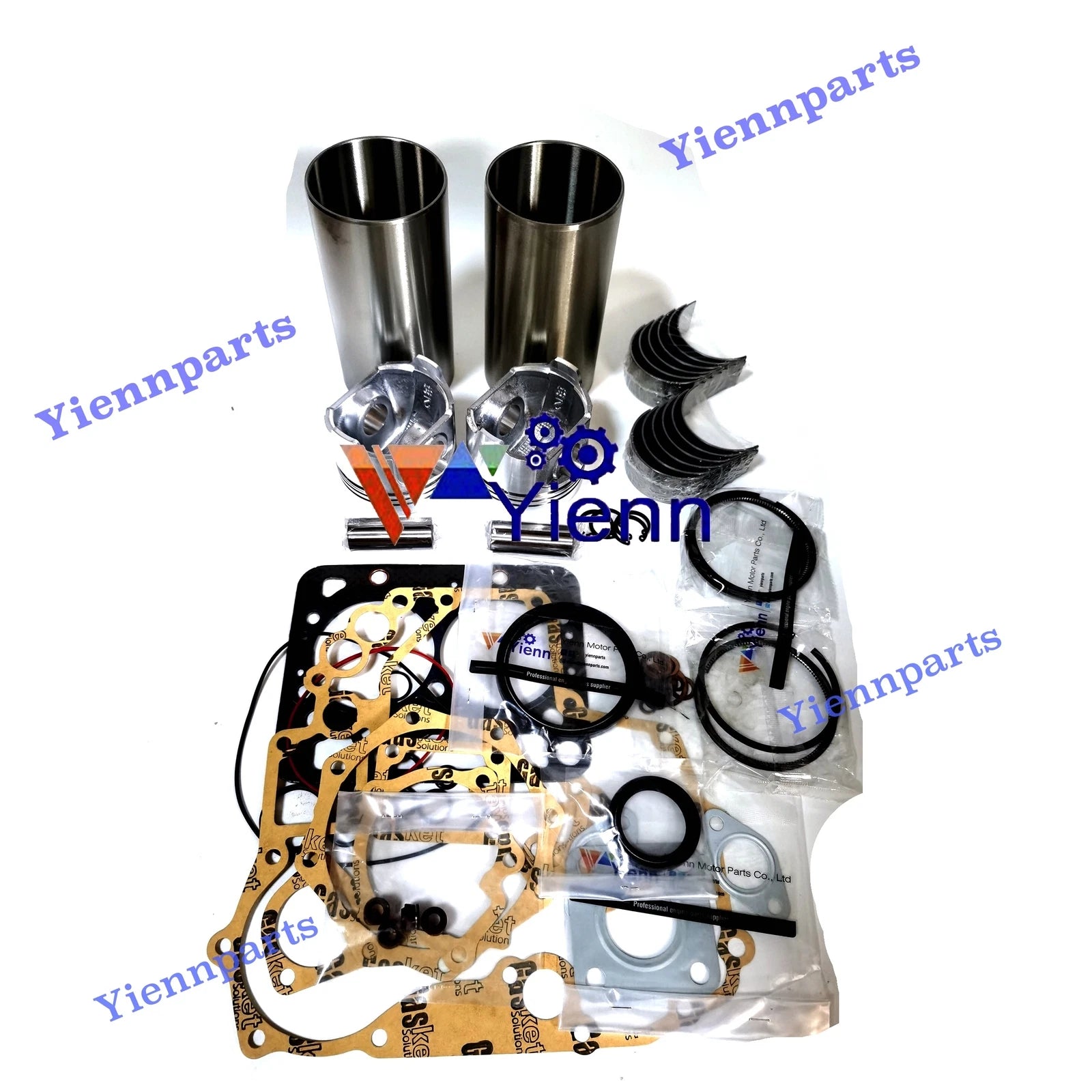 N2.10 Overhaul Rebuild Kit for Nanni Marine Engine (Piston, Bearing, Gaskets)