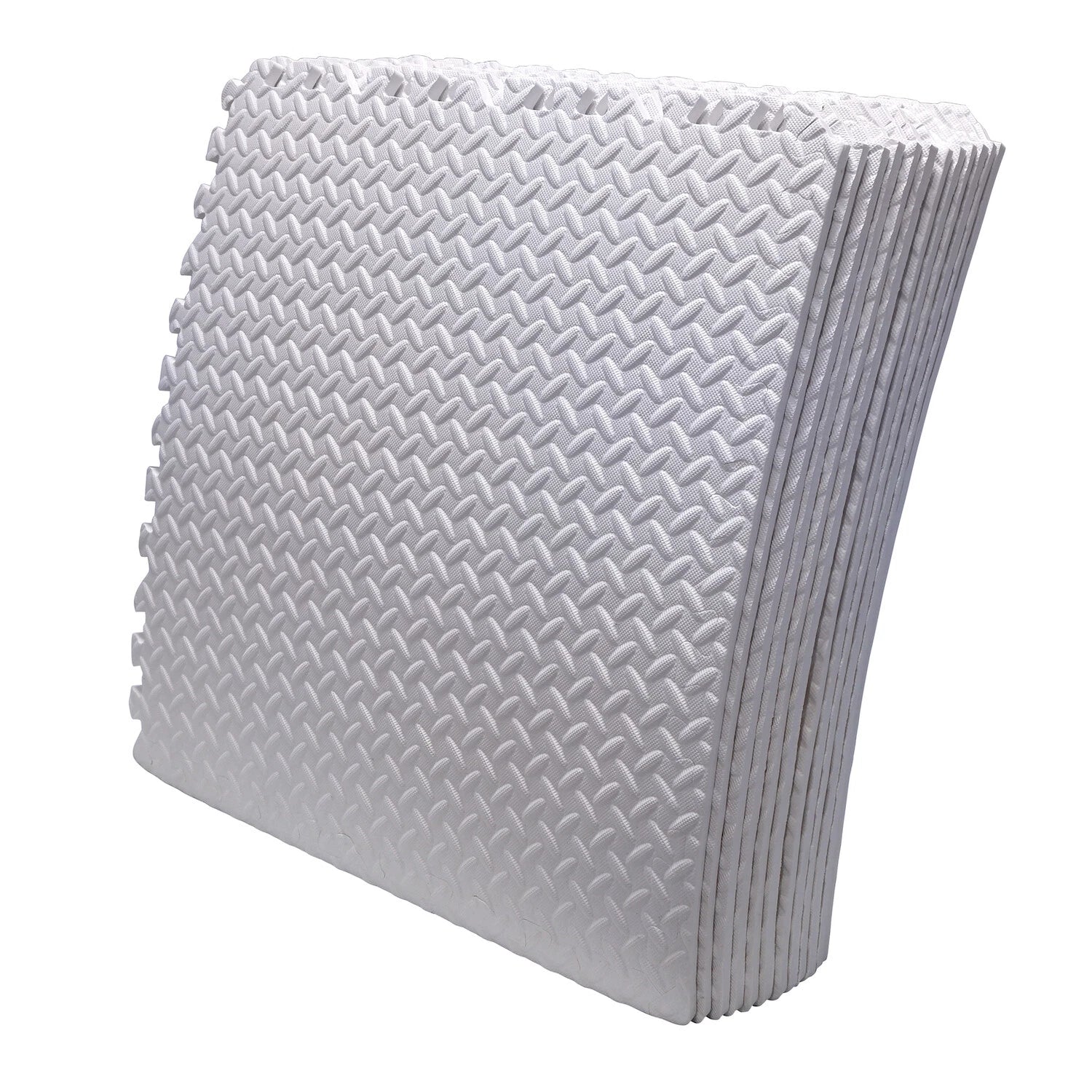 12X Interlocking EVA Foam Gym Floor Mats 24x24 for Fitness Exercise