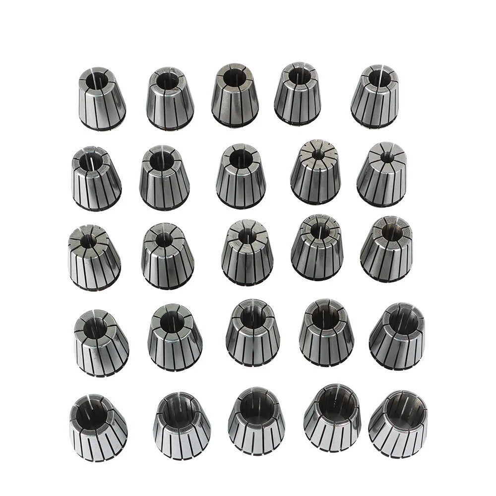 25 Pack ER32 Collet Set for Universal Use (1/16 inch - 3/4 inch)
