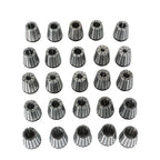 25 Pack ER32 Collet Set for Universal Use (1/16 inch - 3/4 inch)