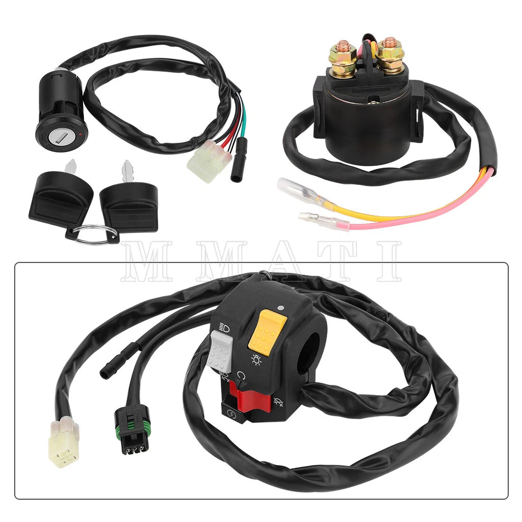 Ignition Key Switch w/Relay for Honda Sportrax 250 TRX250EX (2001–2005)