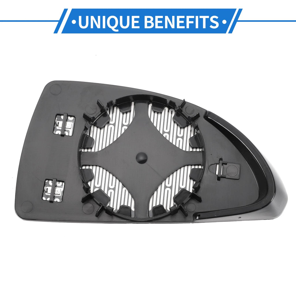 Heated Left Driver Side Mirror Glass for Chevy Impala (2006–2013)