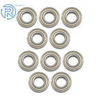 10Pcs 6205-ZZ Ball Bearing for (25×52×15mm)