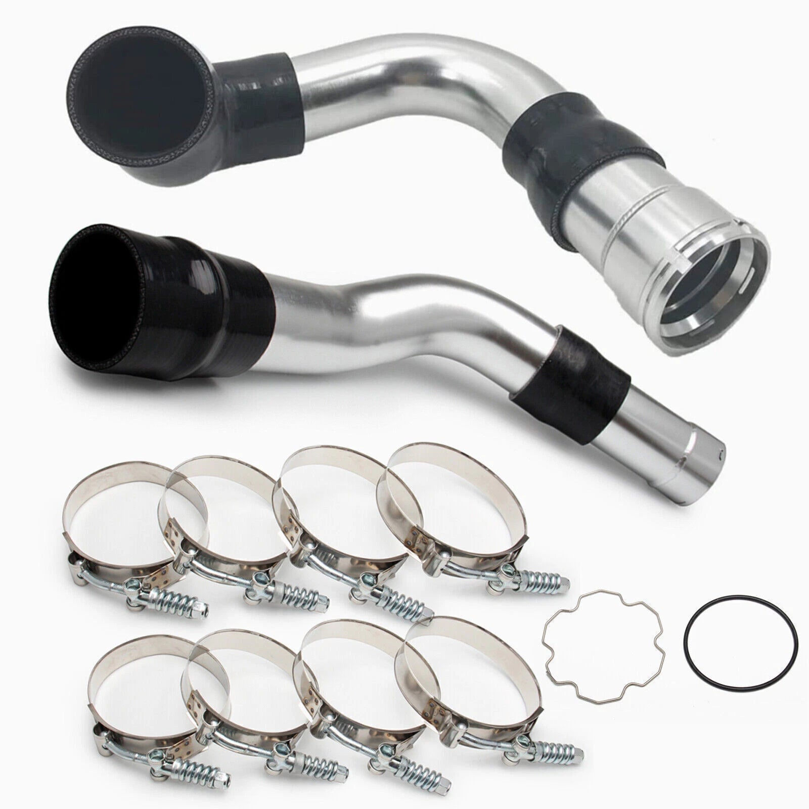 Cold & Hot Side Intercooler Pipe Boot Kit for Ford 6.7L Diesel Powerstroke (2011–2016)