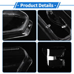 Headlight Lens Cover for Ford F-150 (2015–2017) PC Clear
