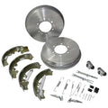 Rear Brake Drums + Shoes + Wheel Cylinders Kit for Hilux (2005–2016)