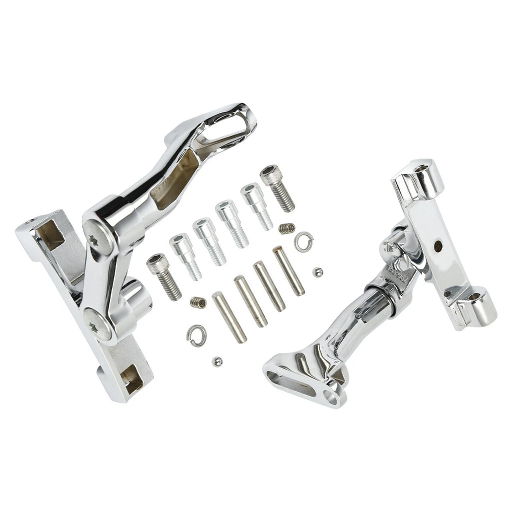 Rear Passenger Adjustable Floorboard Mount Kit for Harley Street Glide (2014–2025)