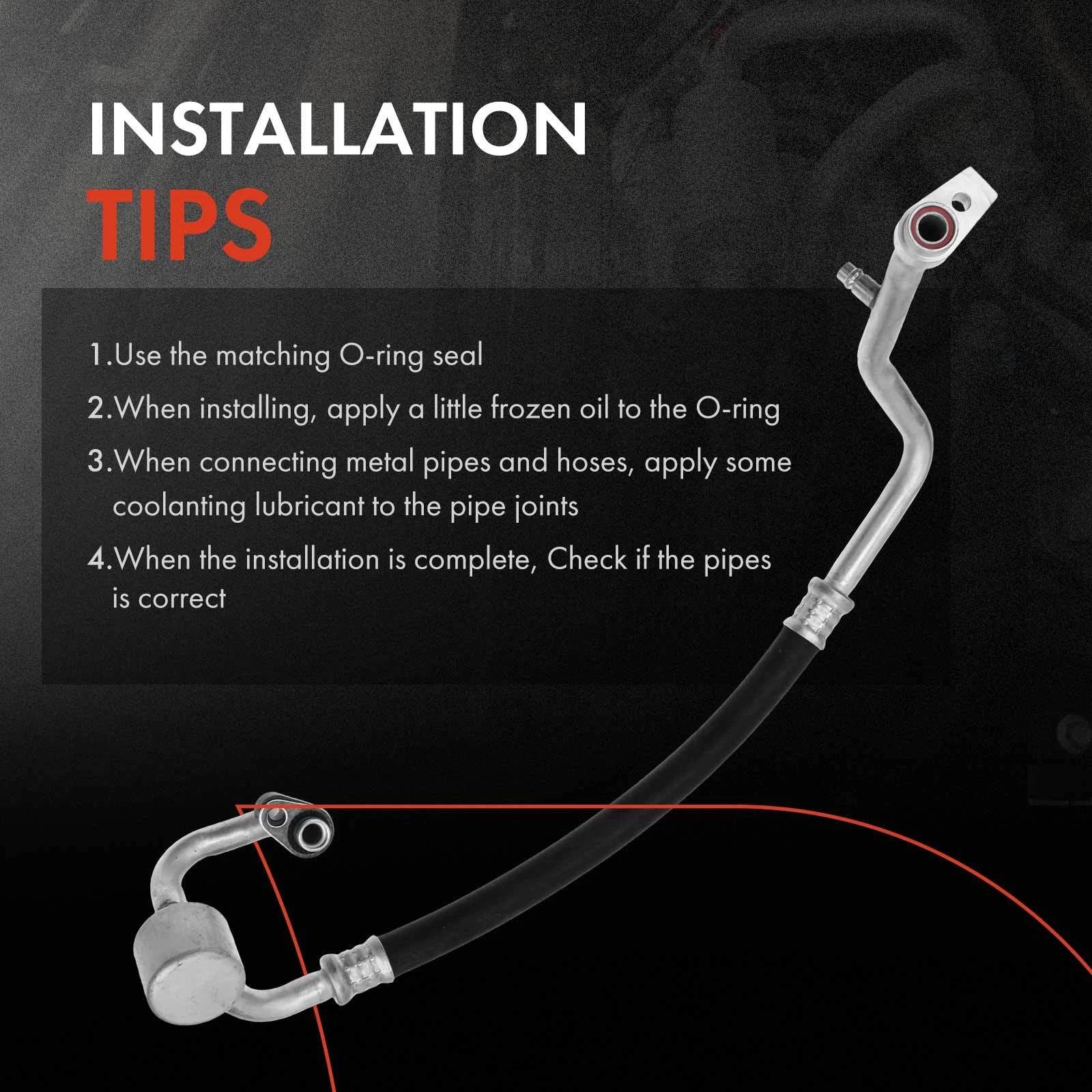 A/C Suction Line Hose for Ford Escape, Transit Connect (2013-2016)