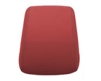 Leather Console Lid Armrest Cover for Audi A5 S5 (2008–2017) Red Black Stitch