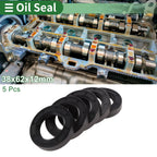 Set of 5 Oil Seals NBR Rubber 38x62x12mm for Various Models 