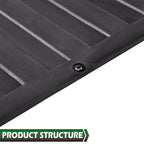 Heavy Duty Waterproof Rubber Tailgate Mat for Pickup Trucks