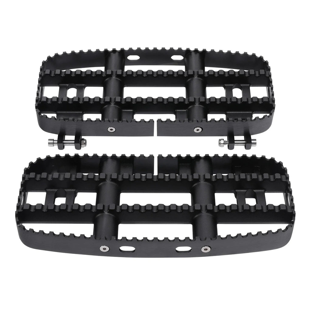 Black Driver Floorboards for Harley Touring Street Glide (2014-2024)