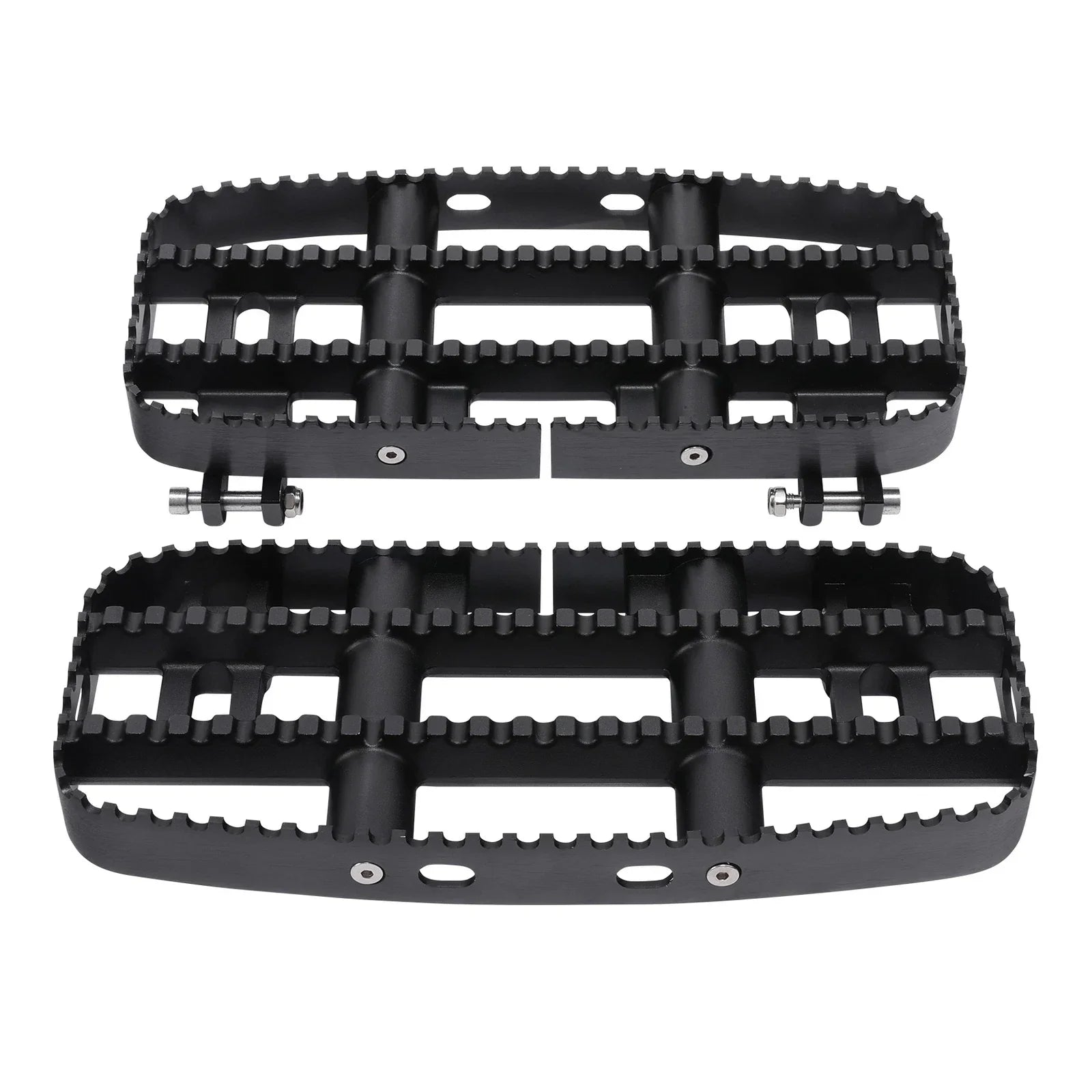 Black Driver Floorboards for Harley Touring Street Glide (2014-2024)