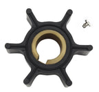 Water Pump Impeller W/Key for Johnson Evinrude OMC BRP 2-6HP (387361, 763735)