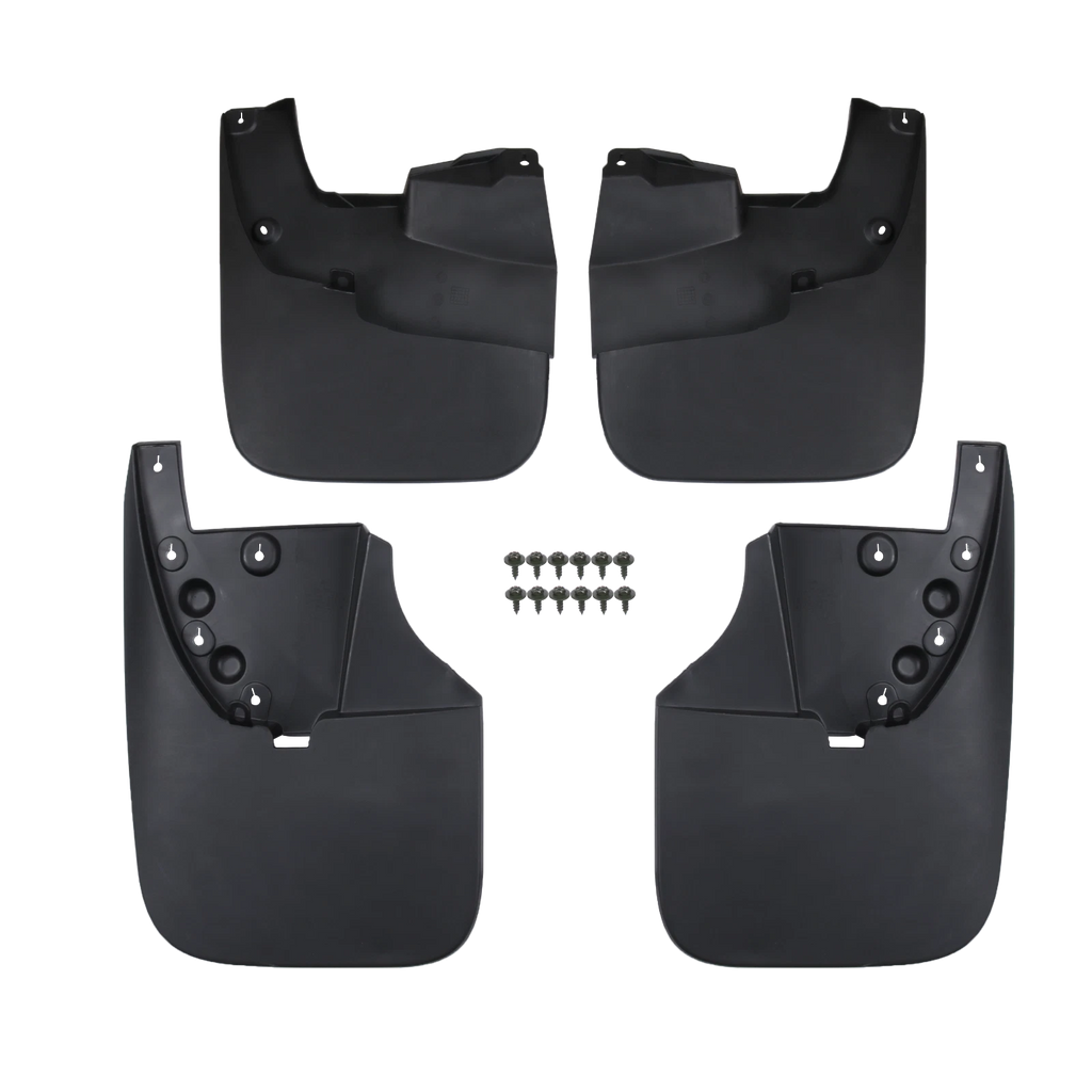 Mud Flaps Splash Guards for Toyota Tundra (2007-2013) Front & Rear