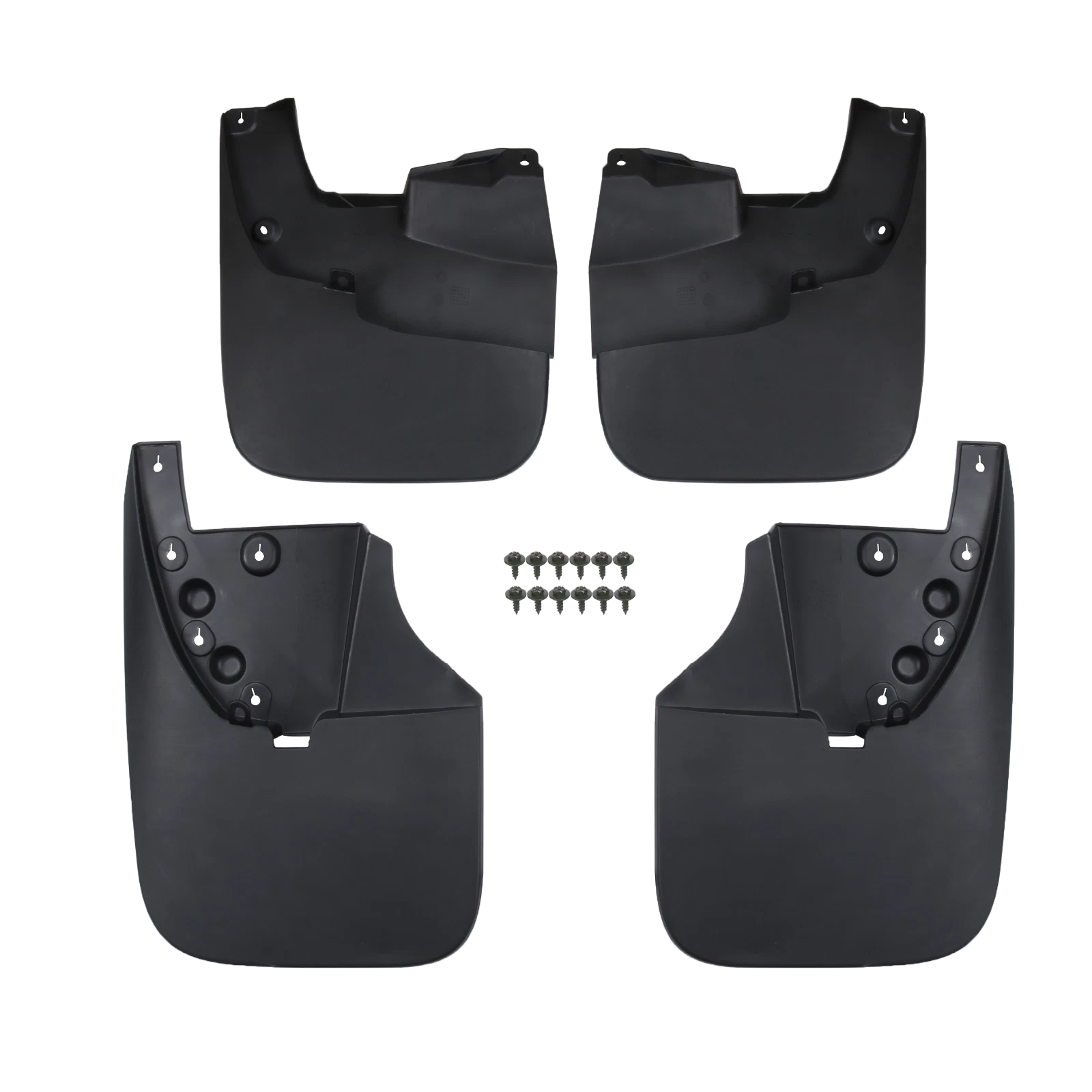 Mud Flaps Splash Guards for Toyota Tundra (2007-2013) Front & Rear
