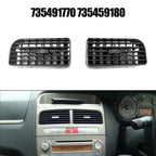 Center Swivel Air Vent Diffuser for Fiat Linea, Grande Punto, Doblo (2007–2018)