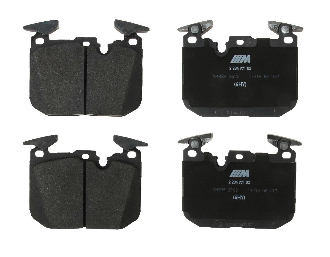 Set of 4 Front Disc Brake Pads for BMW F80 F82 F83 F87 M2 M3 M4 (34112284969)