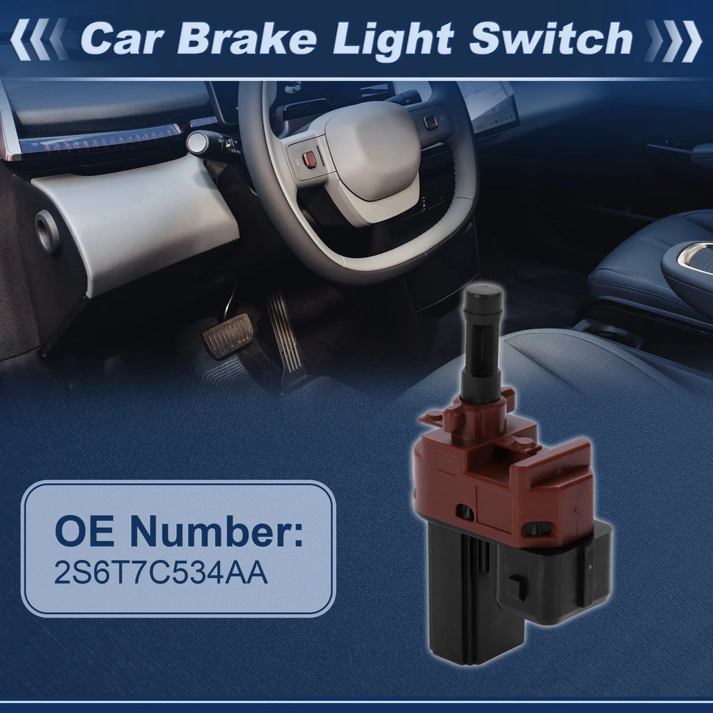 Brake Light Switch for Ford Fiesta (2001–2010) 2S6T7C534AA 1 pcs