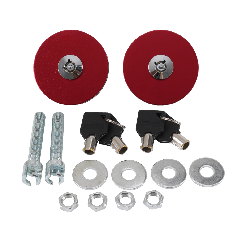 Hood Pins Latch Locking Kit for Universal Racing Applications