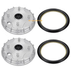 2 Front Brake Drum & Dust Seal for Honda Rancher 350 TRX350TE TRX350TM (2000–2006)