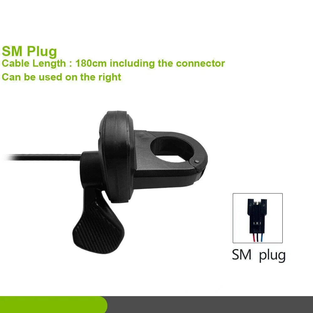 Thumb Throttle Switch for E-bike Electric Bicycle Scooter 36V 48V 60-72V