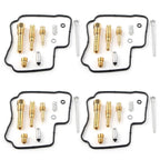 Set of 4 Carburetor Rebuild Kits for Honda CBR250 MC14 MC17 MC19