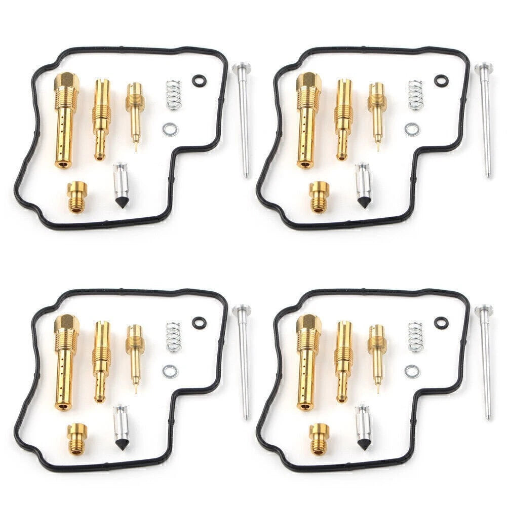Set of 4 Carburetor Rebuild Kits for Honda CBR250 MC14 MC17 MC19