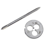 HSS 5-40 UNC Right Hand Thread Tap and Die Set for Cutting Tools