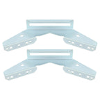 Set of 2 Trailer Wing Brackets for Pontoon V Wing Bunk