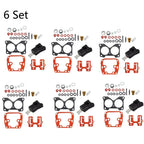 6X Carburetor Repair Kit 439076 for Johnson Evinrude V4 (85-140HP)