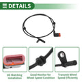ABS Wheel Speed Sensor for Mercedes-Benz Glk250 (2013-2015)