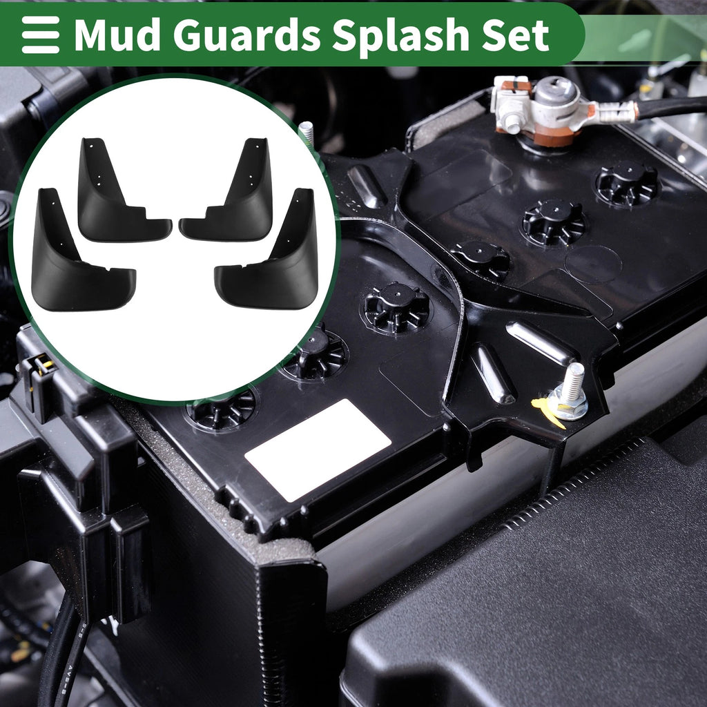 Mud Flaps Splash Guards for Buick Excelle (2008–2017) W/ Mount Accessories