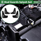 Mud Flaps Splash Guards for Buick Excelle (2008–2017) W/ Mount Accessories