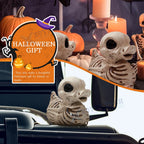 2-Pack Duck Skeleton Plastic Bones for Halloween Graveyard (2024-2025)