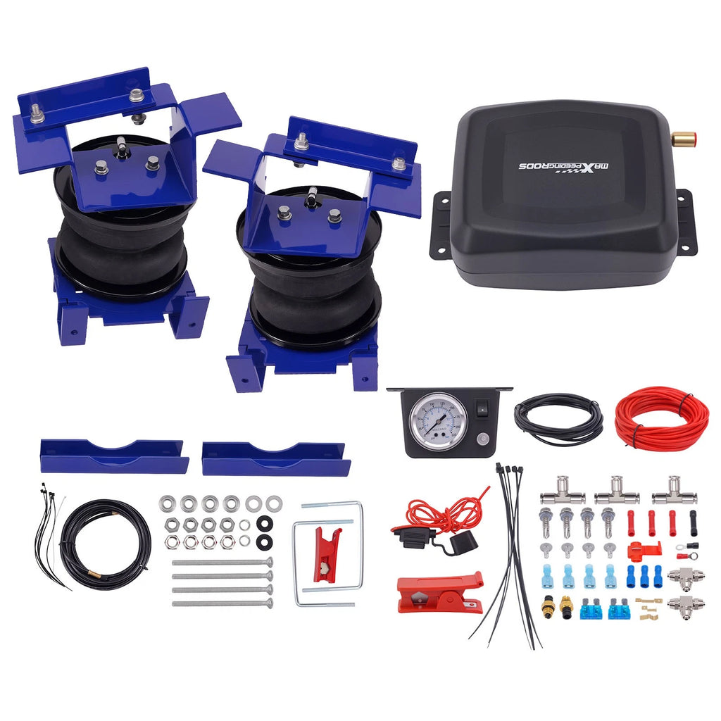 Air Suspension Helper Spring + Shock Compressor Kit for Ram 3500 AWD (2019–2024)