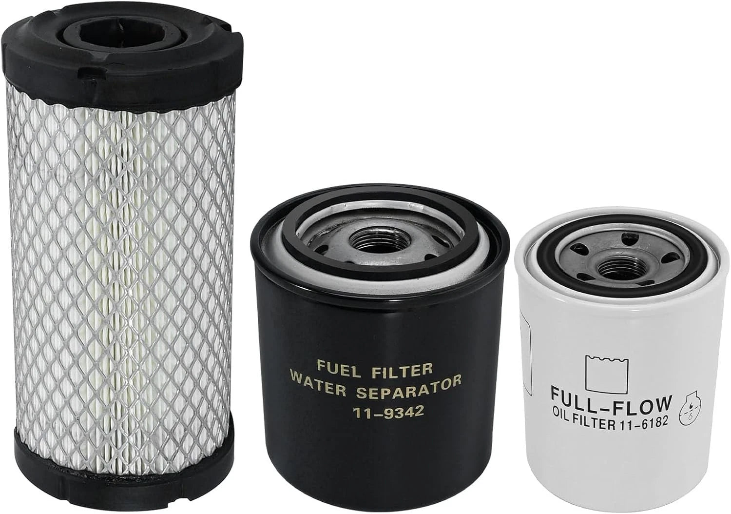 Fuel Filter Set of 2 for Thermo King Tripac APU or Evolution (11-6182, 11-9059, 11-9342)