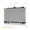 Aluminum Core Radiator for Nissan 240SX (1991–1994) DPI-1276