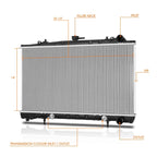 Aluminum Core Radiator for Nissan 240SX (1991–1994) DPI-1276