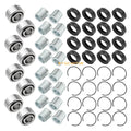 Set of 4 A-Arm Bearing Bushings for Honda TRX250X TRX400EX TRX450R TRX450ER TRX700XX