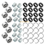 Set of 4 A-Arm Bearing Bushings for Honda TRX250X TRX400EX TRX450R TRX450ER TRX700XX