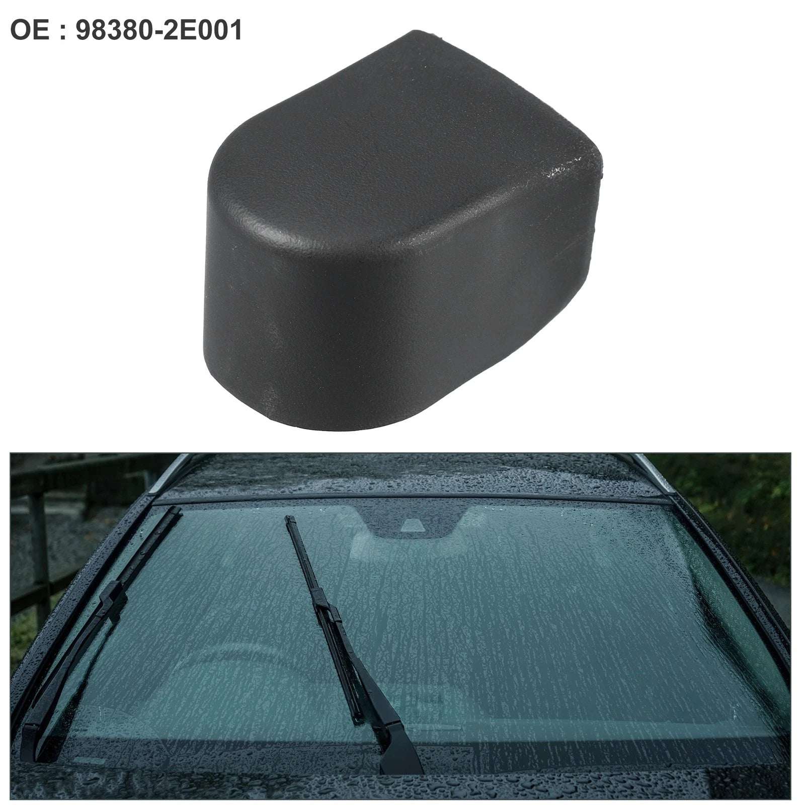 Wiper Arm Nut Cap Cover for Hyundai Tucson (2005–2009) No. 98380-2E001