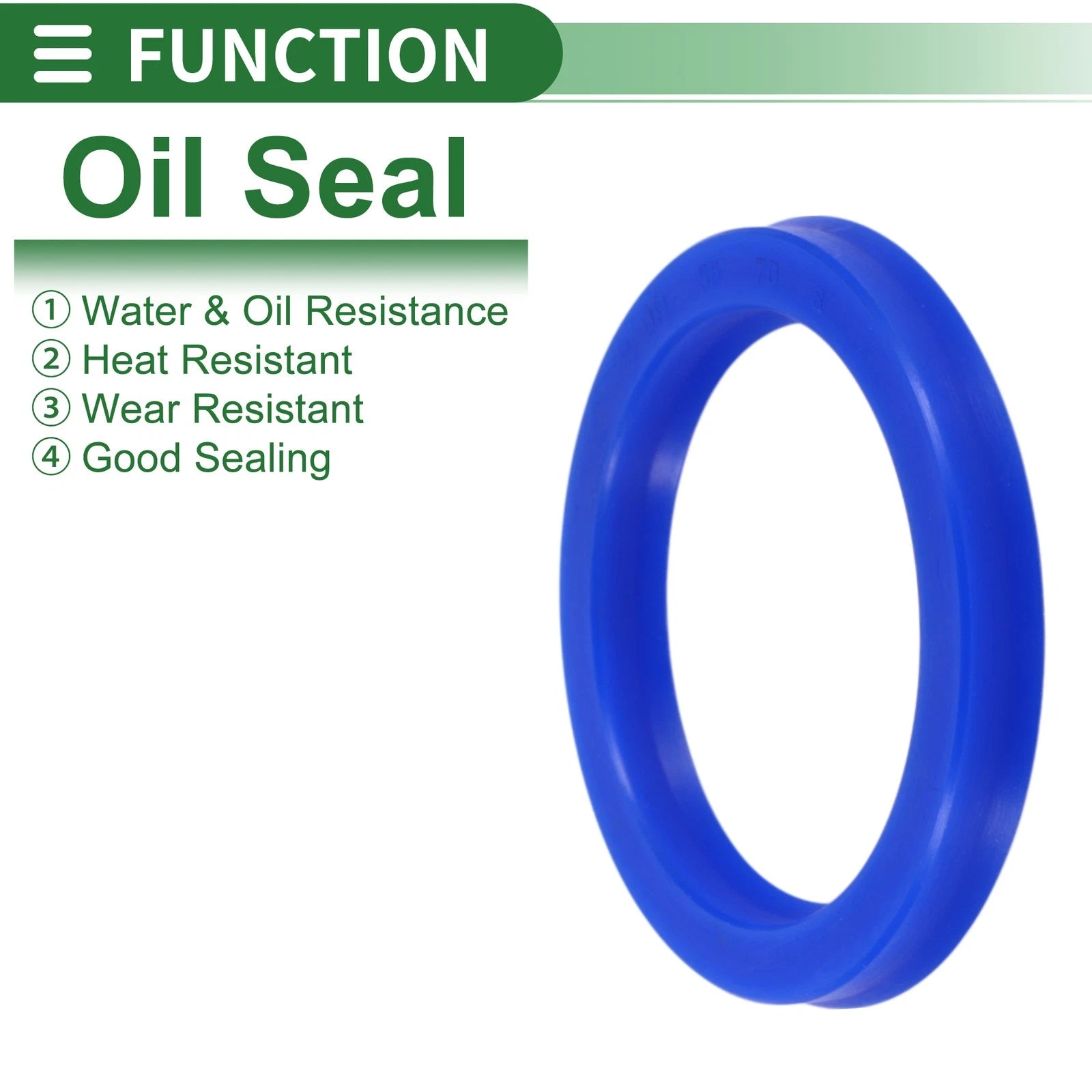 Set of 5 Oil Seal Rotary Shaft Seal 55x70x8mm for Various Models