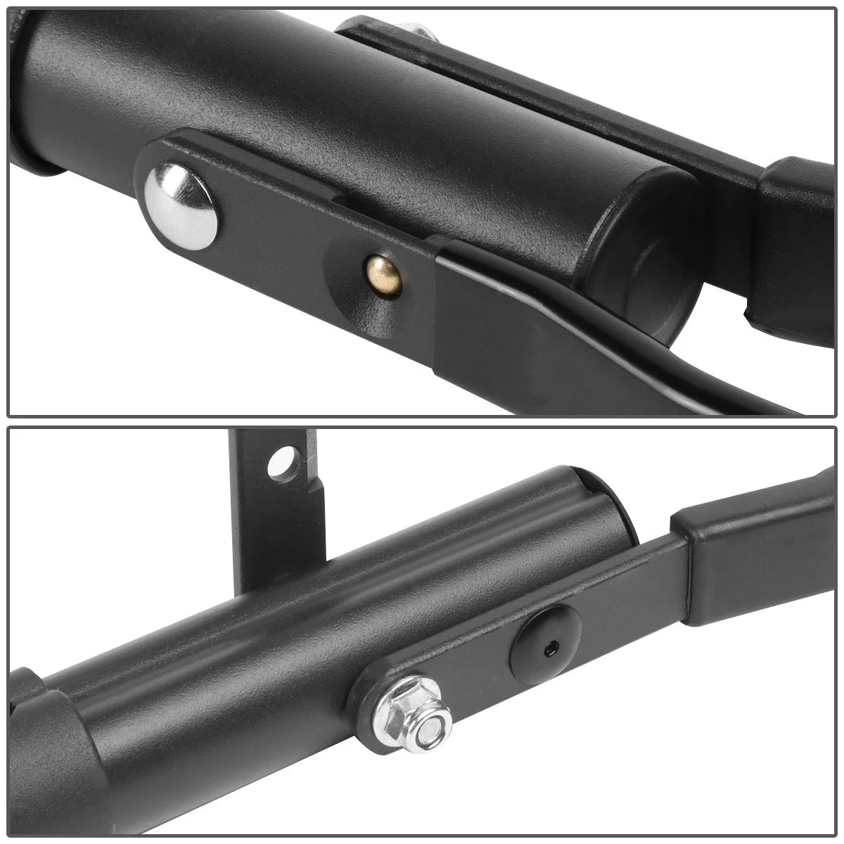 Adjustable Cross Bar Bike Frame Adapter for Universal Fit (60-80cm)