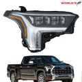 Full LED Headlight for Tundra (2022–2023) Passenger with Auto Leveling