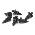 Set of 100 Plastic Push Rivets Fastener Clips for ATV (6mm Hole Dia)
