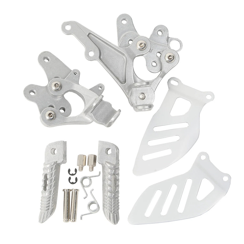 Front Rider Footpegs Footrests Bracket for Suzuki GSXR600 GSXR750 (2011–2025)