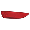 Replacement Rear Driver Side Bumper Reflector for 2012-2017 Hyundai Accent